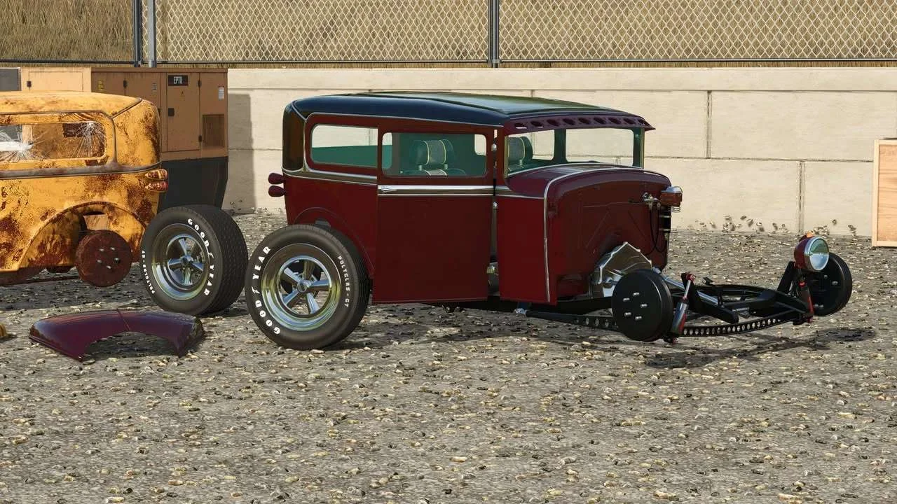 FS25 Hot Rod And Small Block Chevy Engine v1.0 Other Mod FS25 Mod Free Download