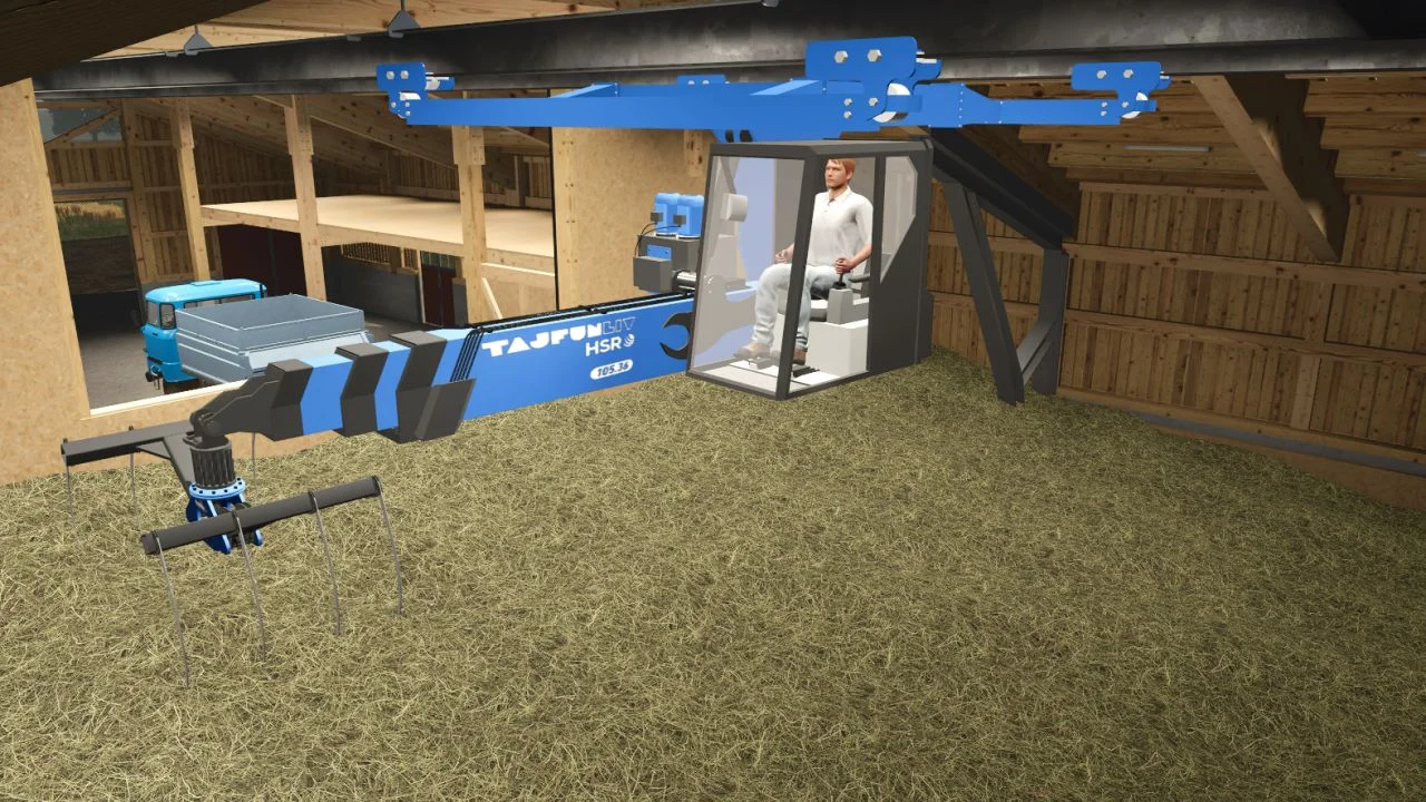 FS25 HSR Dry Grass System building V1.0 Other Mod