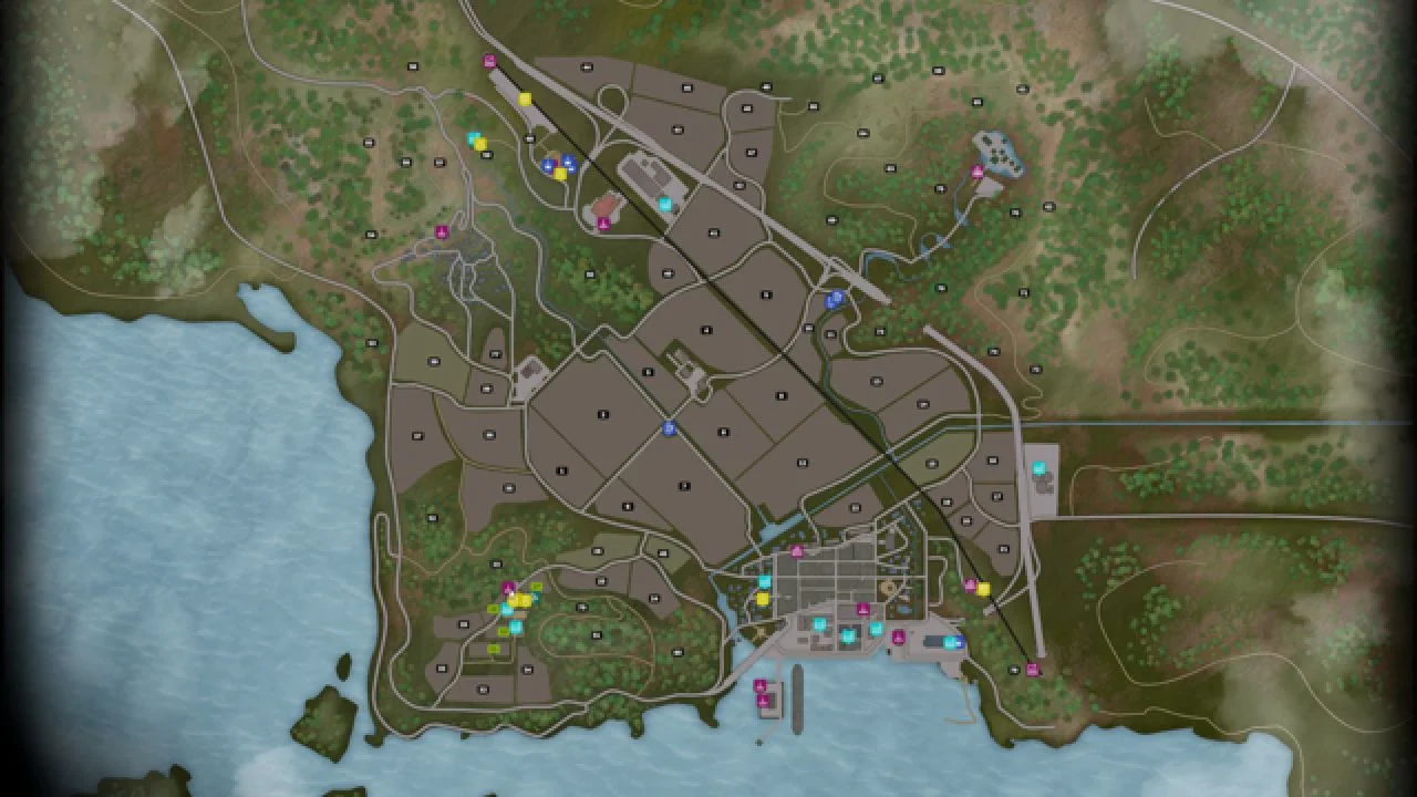 FS25 Hutan Pantai – RealGPS Custom PDA V1.0 Other Mod FS25 Mod Free Download