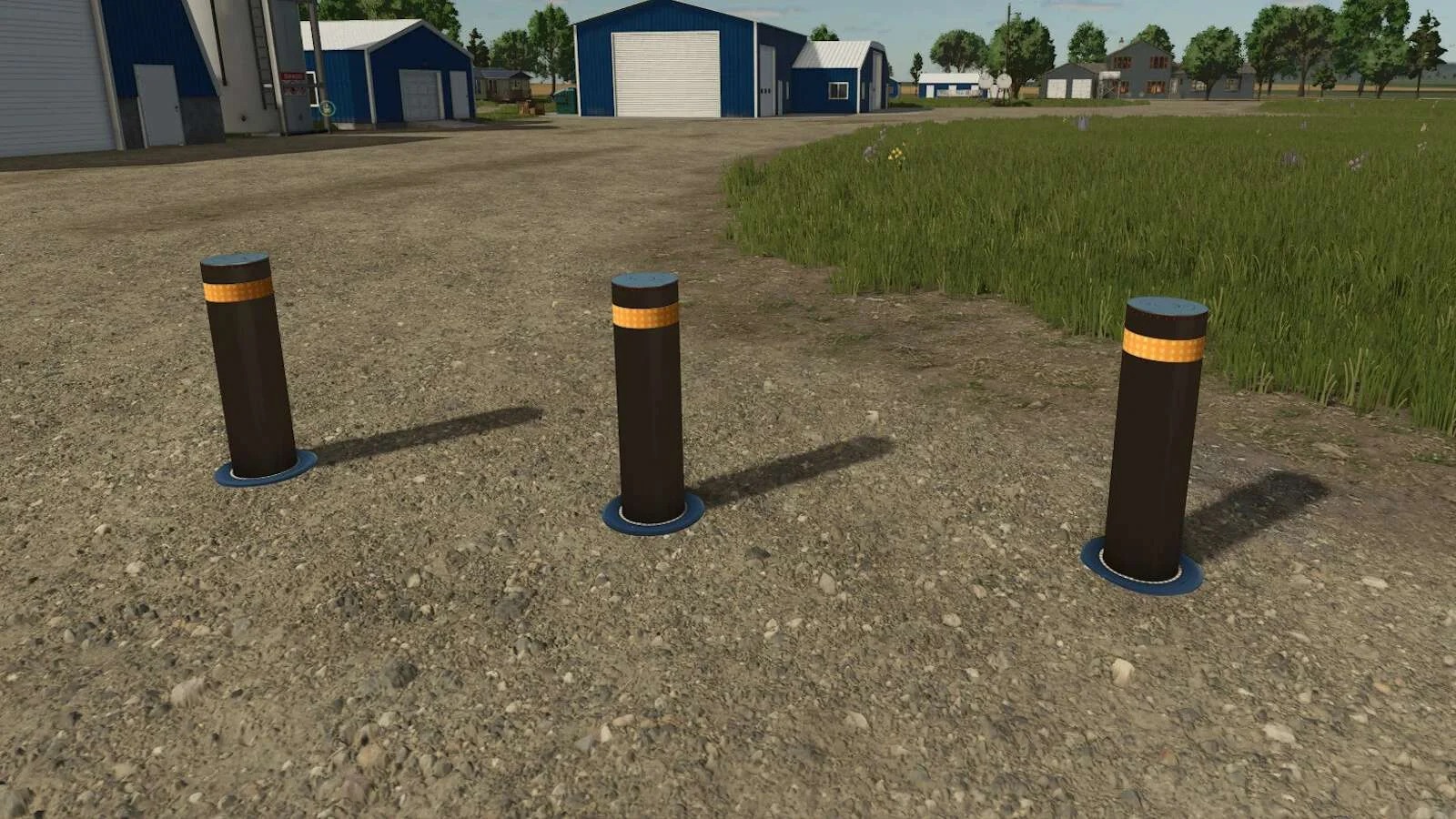FS25 Hydraulic Bollard v1.0 Other Mod FS25 Mod Free Download