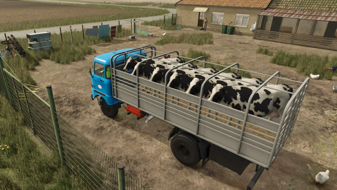 FS25 IFA W50 Animal Transport V1.0.0.1 Other Mod