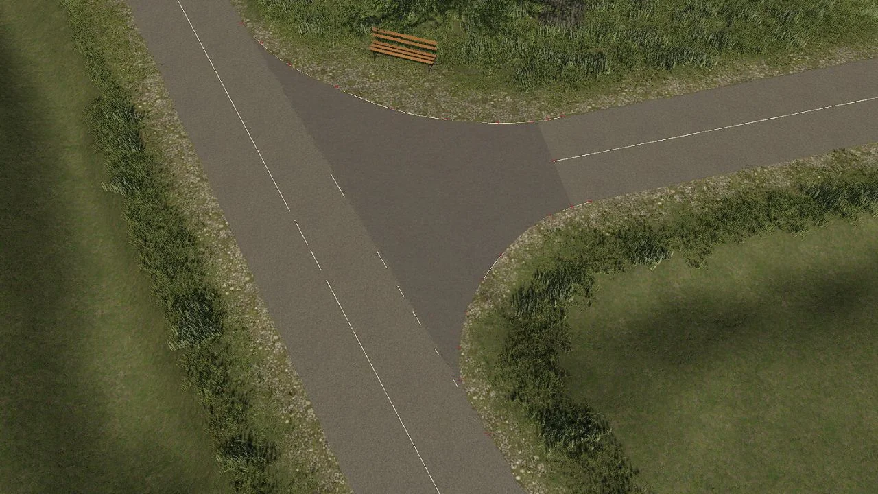 FS25 Intersection textures for the “Spline to Intersection” tool V1.0 Other Mod