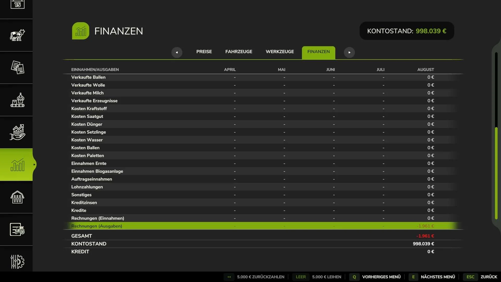 FS25 Invoice System v1.0.0.3 Other Mod