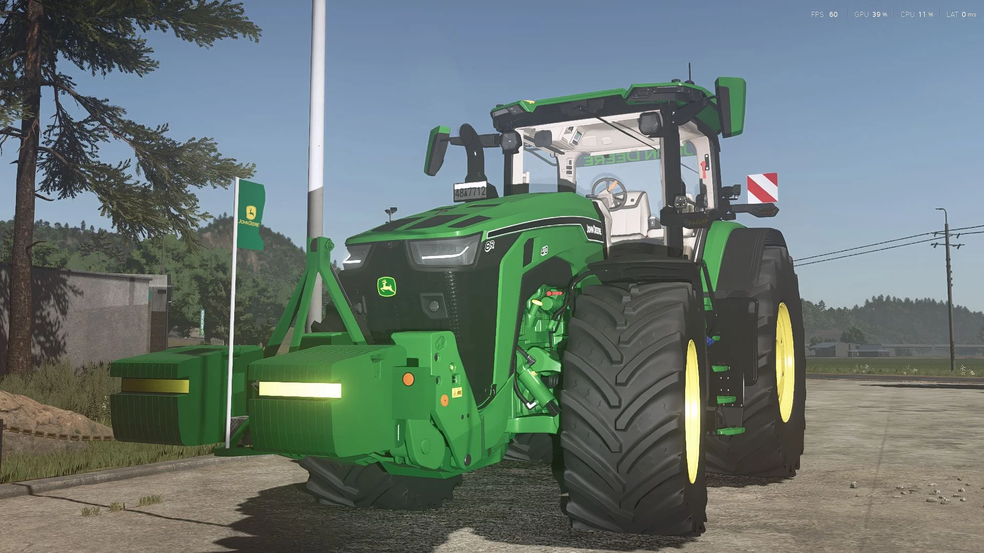 FS25 John Deere double weight V1.0 Other Mod FS25 Mod Free Download