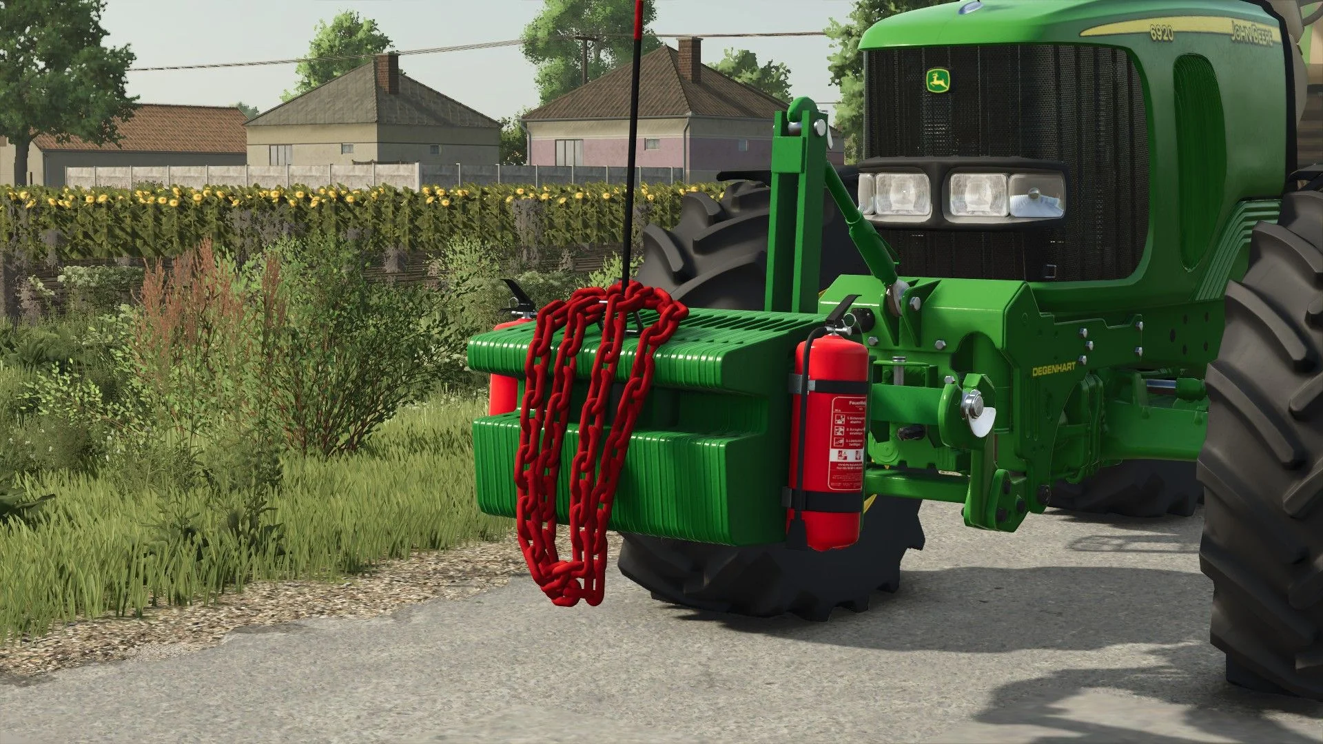 FS25 John Deere front weight V1.0 Other Mod
