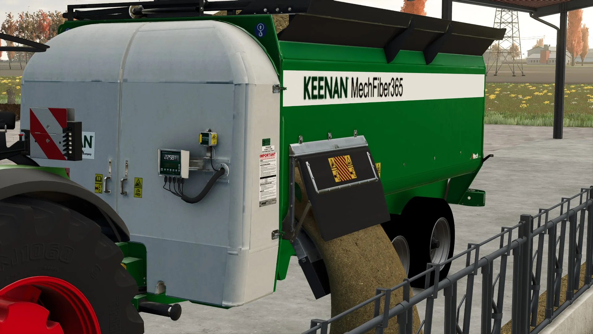FS25 Keenan Mech Fiber 365 V1.1 Other Mod FS25 Mod Free Download