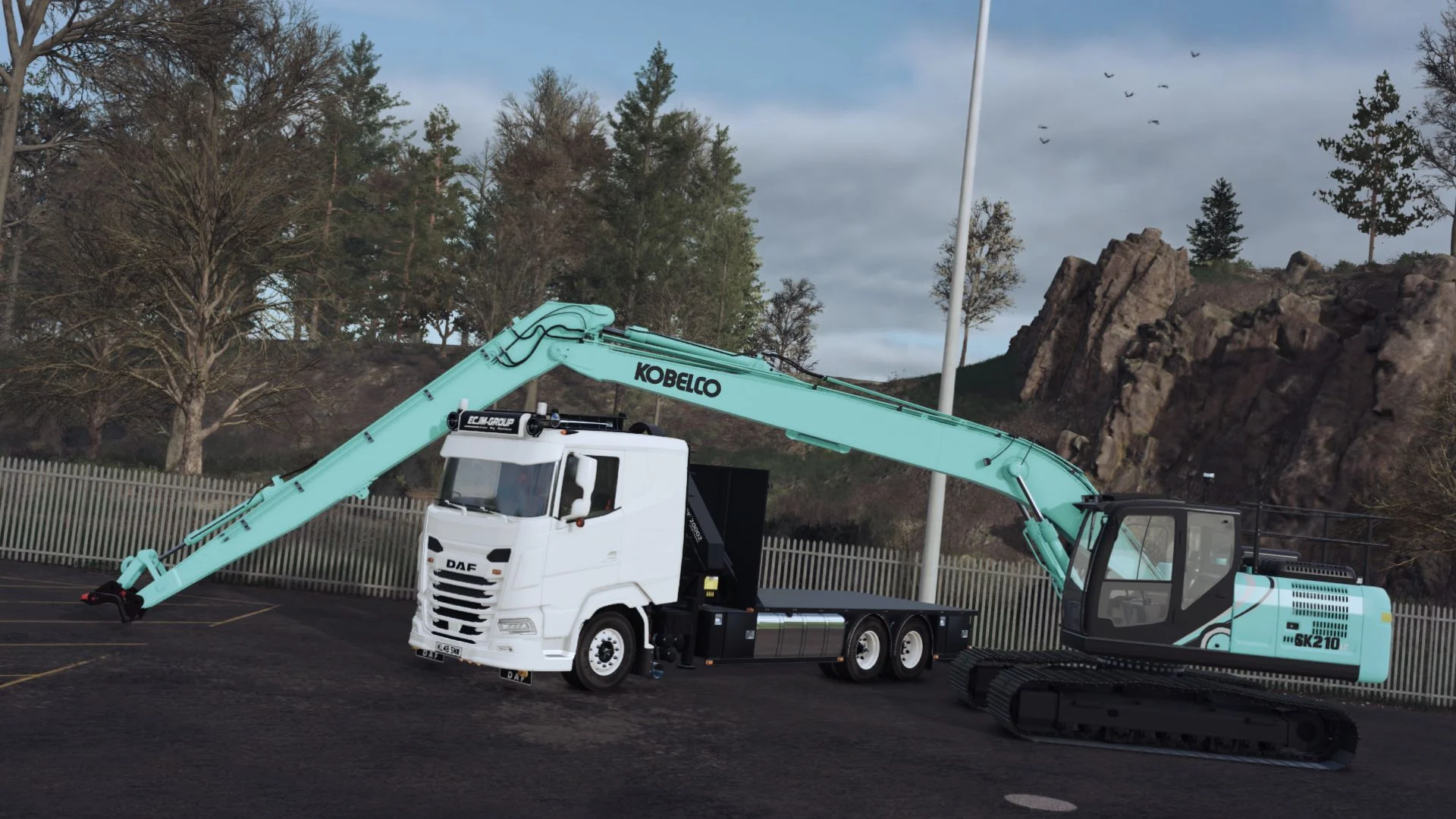 FS25 Kobelco SK210 V1.0 Other Mod