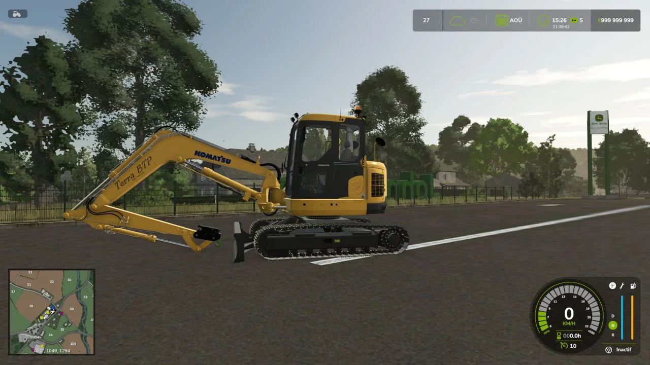 FS25 Komatsu PC118MR-8 V1.0 Other Mod