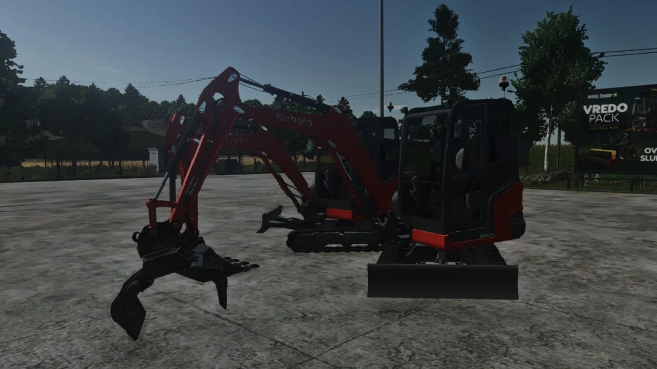 FS25 Kubota KX027-4 V1.0.2 Other Mod