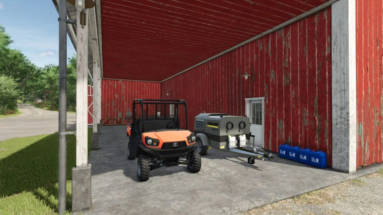 FS25 Kärcher HDC 27/34 Trailer V1.0 Other Mod FS25 Mod Free Download