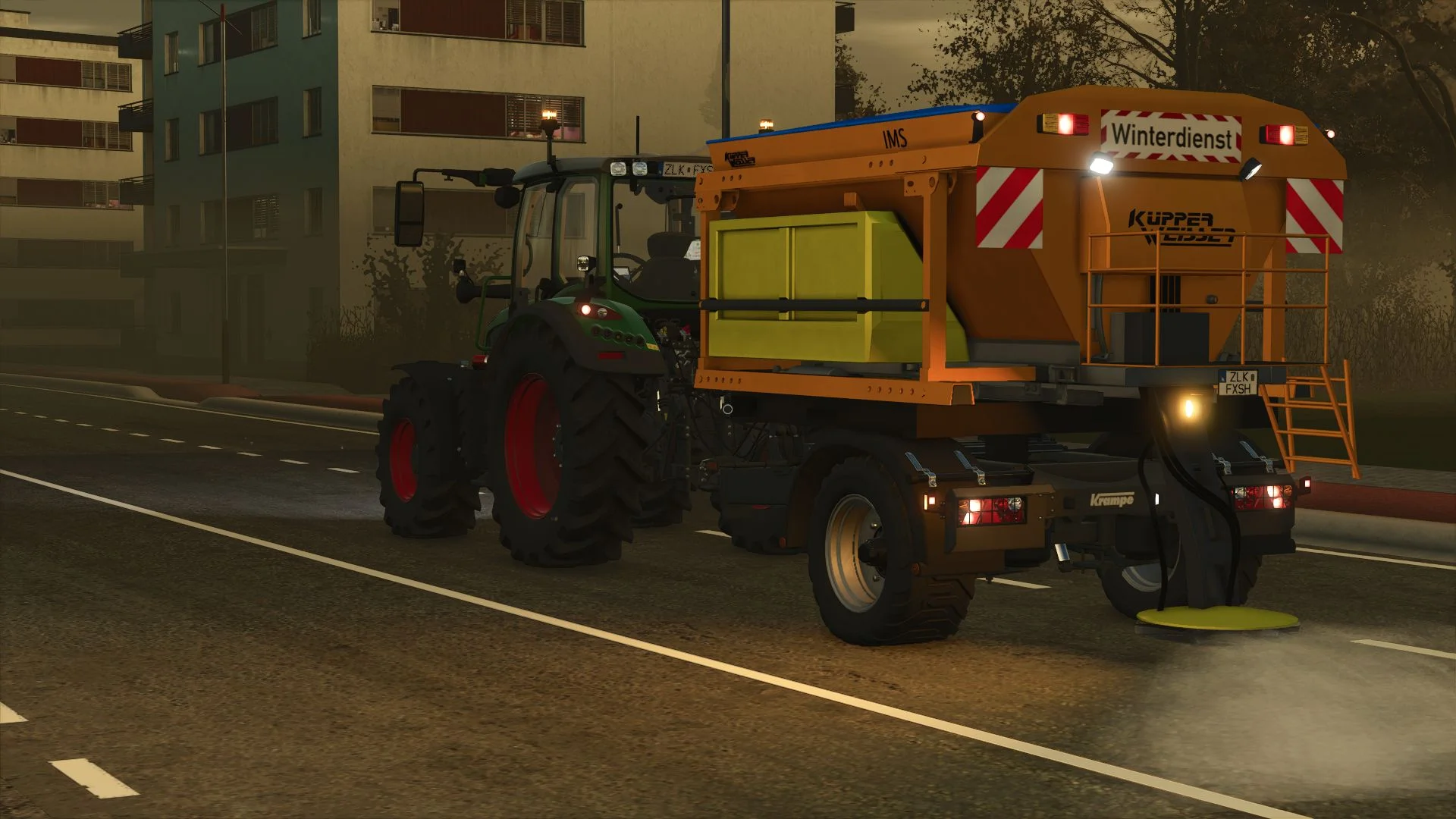 FS25 Küpper Weisser Salt spreader V1.0 Other Mod FS25 Mod Free Download