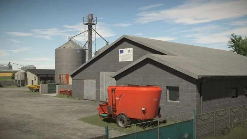 FS25 Large Polish Farm with Machines v1.0 Other Mod FS25 Mod Free Download