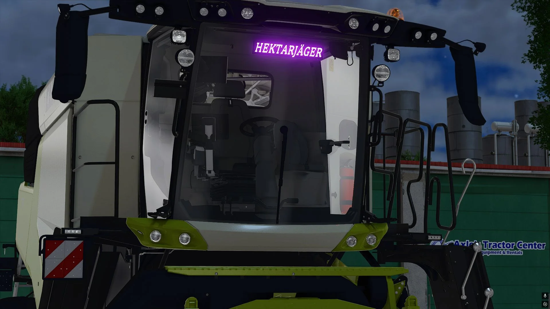 FS25 LED sign Hektarjager BETA v1.0 Other Mod FS25 Mod Free Download