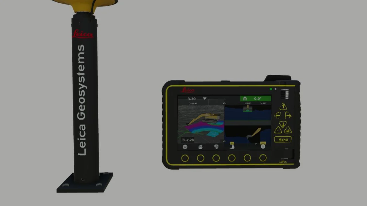 FS25 Leica GPS (Prefab) V1.0 Other Mod