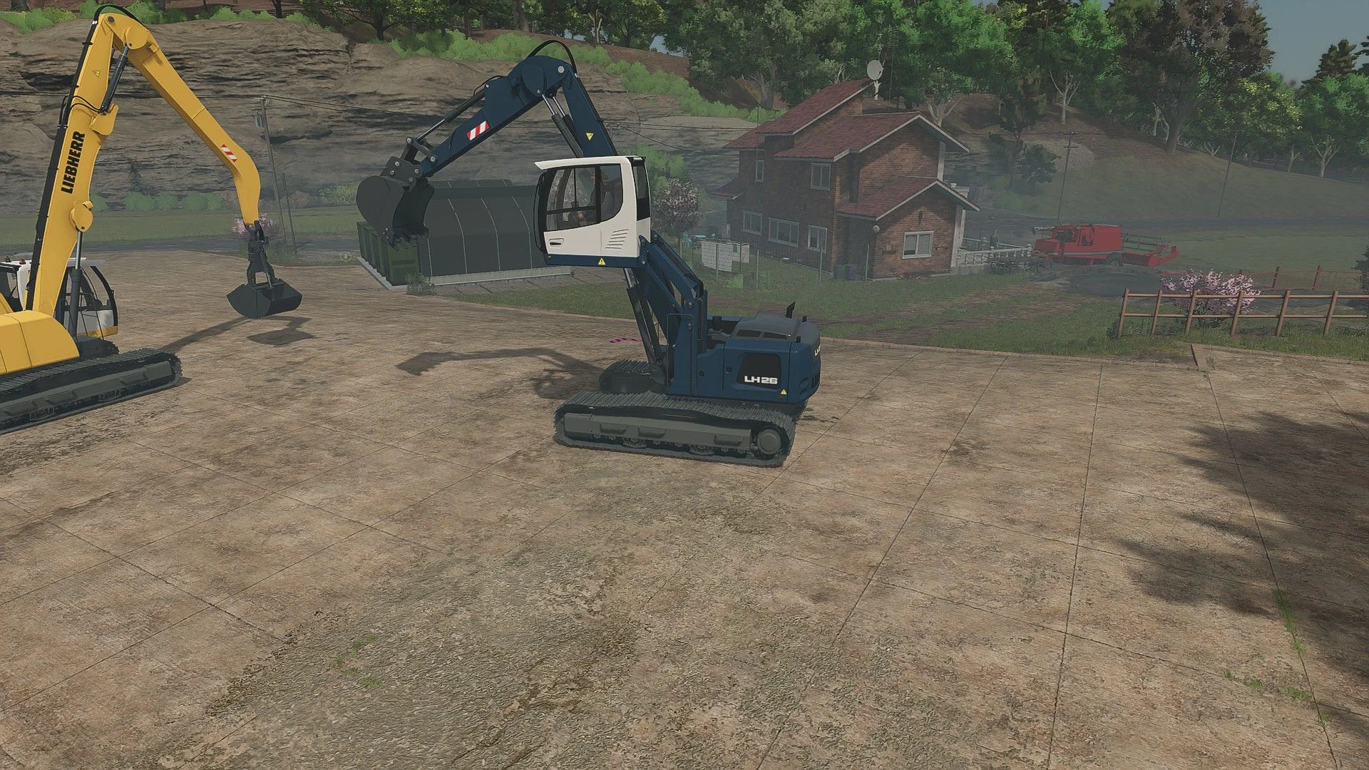 FS25 Liebherr LH26 Track V1.0 Other Mod