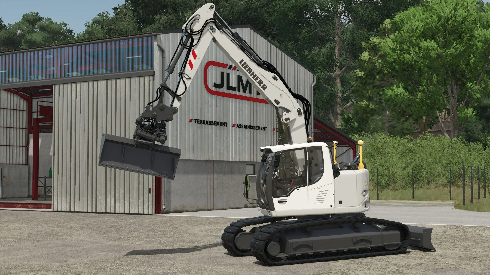 FS25 Liebherr R914 ROTO TR20B V1.0 Other Mod