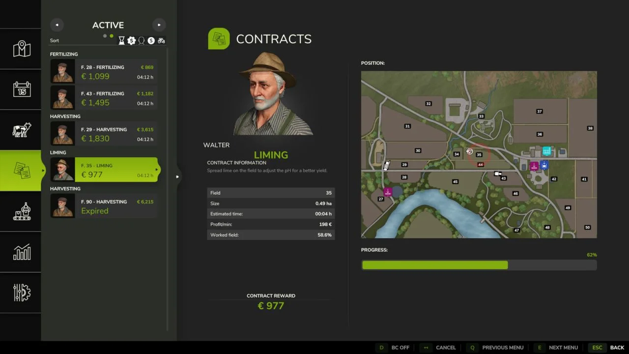 FS25 Lime Contracts V1.0 Other Mod FS25 Mod Free Download