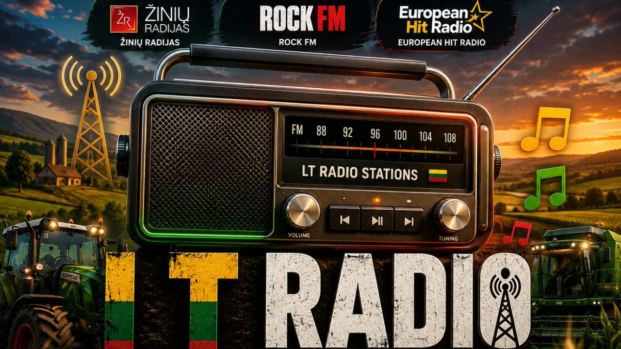 FS25 Lithuanian Radio Stations V1.0 Other Mod