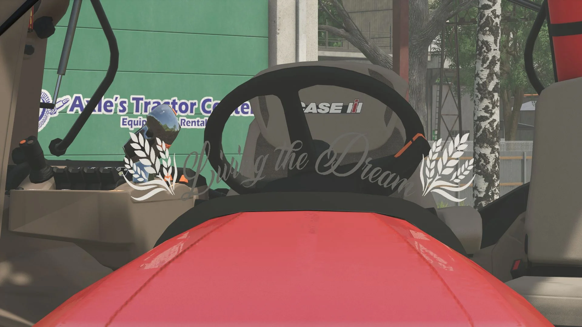 FS25 Living the Dream window sticker V1.0 Other Mod