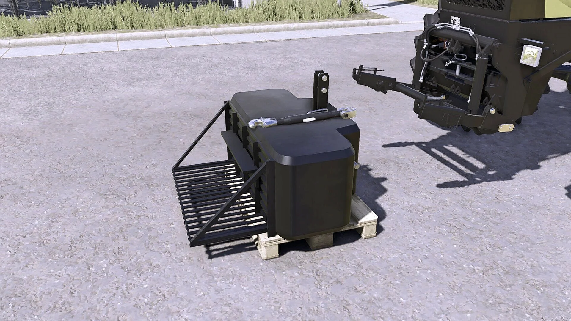 FS25 Lizard 1050 kg – front and rear weight V1.1.1 Other Mod FS25 Mod Free Download