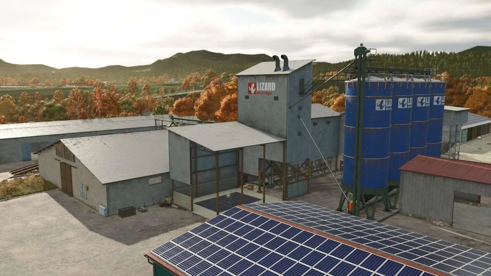 FS25 Lizard Grain Storage And Pig Food Maker v1.0 Other Mod FS25 Mod Free Download