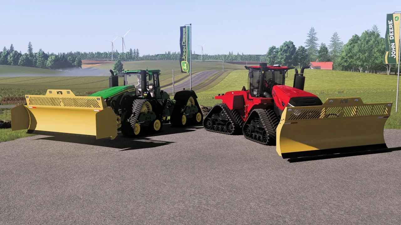 FS25 Lizard K9 Dozer Blade V1.0 Other Mod