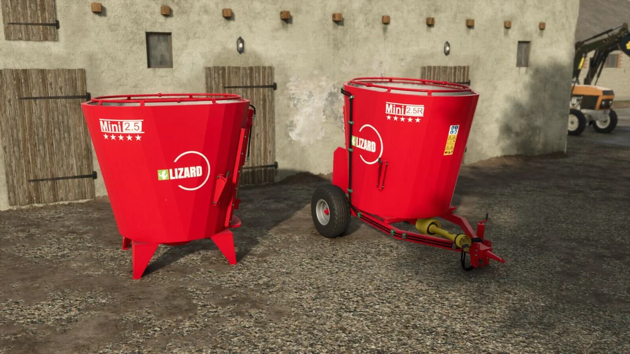 FS25 Lizard Mini 2.5 / 2.5R Pack V1.0 Other Mod FS25 Mod Free Download