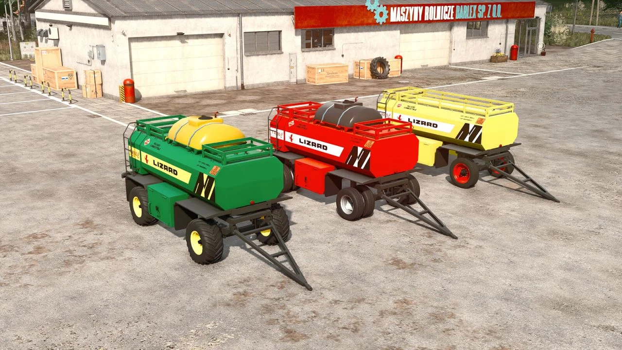 FS25 Lizard T4000C Fuel Tank V1.0 Other Mod FS25 Mod Free Download