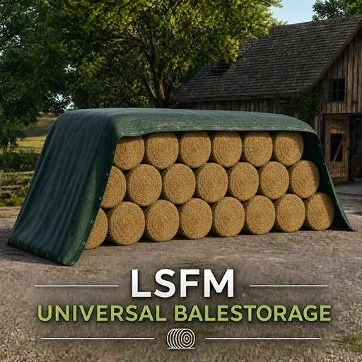 FS25 LSFM Universal BaleStorage v1.0 Other Mod