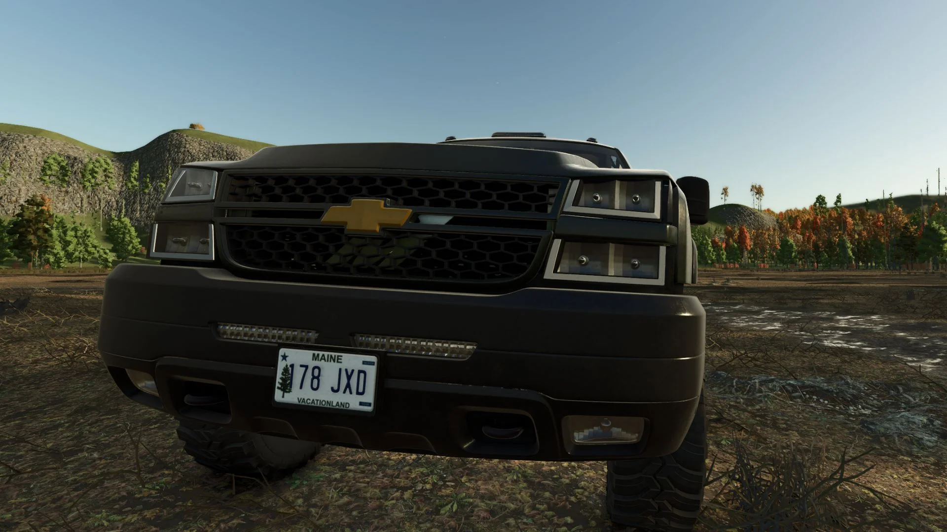 FS25 Maine Pine Tree license plate V1.0 Other Mod FS25 Mod Free Download