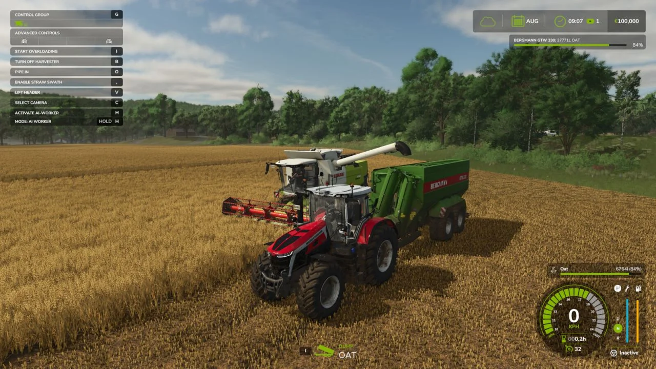 FS25 Manual Discharge v1.0.0.1 Other Mod FS25 Mod Free Download