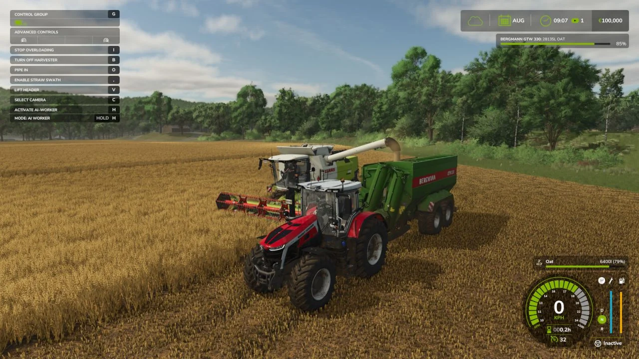 FS25 Manual Discharge v1.0 Other Mod FS25 Mod Free Download