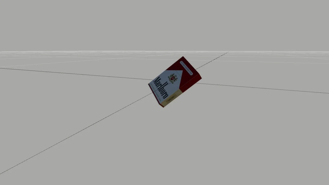 FS25 Marlboro cigarette pack (Prefab) V1.0 Other Mod