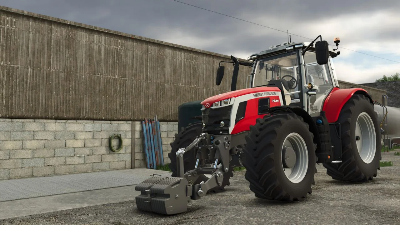 FS25 Massey Ferguson Weight V1.0 Other Mod FS25 Mod Free Download