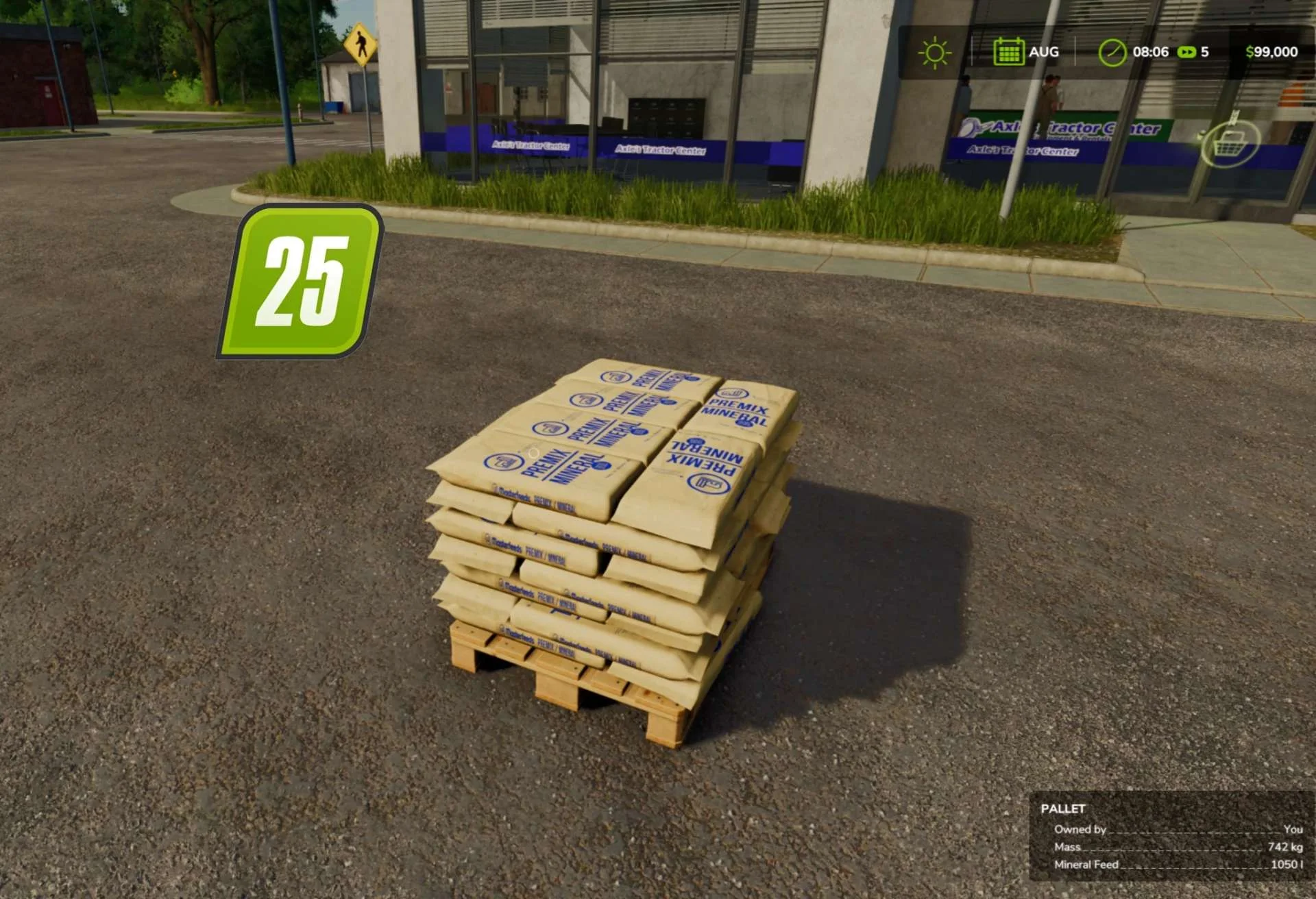 FS25 Masterfeeds Feed Mineral Pallets v1.0 Other Mod FS25 Mod Free Download