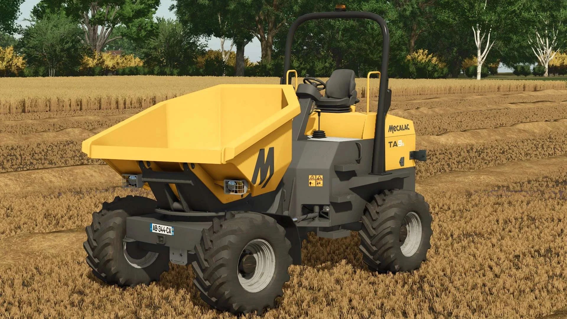 FS25 Mecalac TA9S Mini Dumper v1.0 Other Mod FS25 Mod Free Download