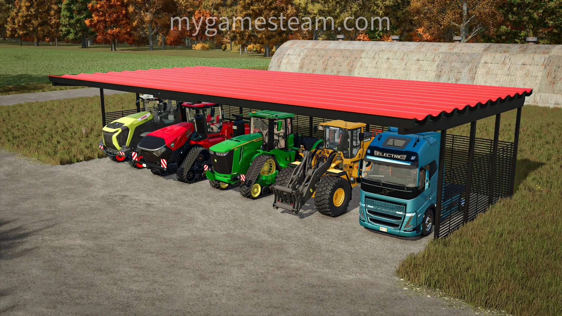 FS25 Metal Shed V1.0 Other Mod FS25 Mod Free Download
