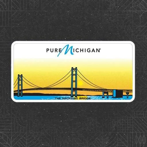 FS25 Michigan License Plate v1.0 Other Mod FS25 Mod Free Download