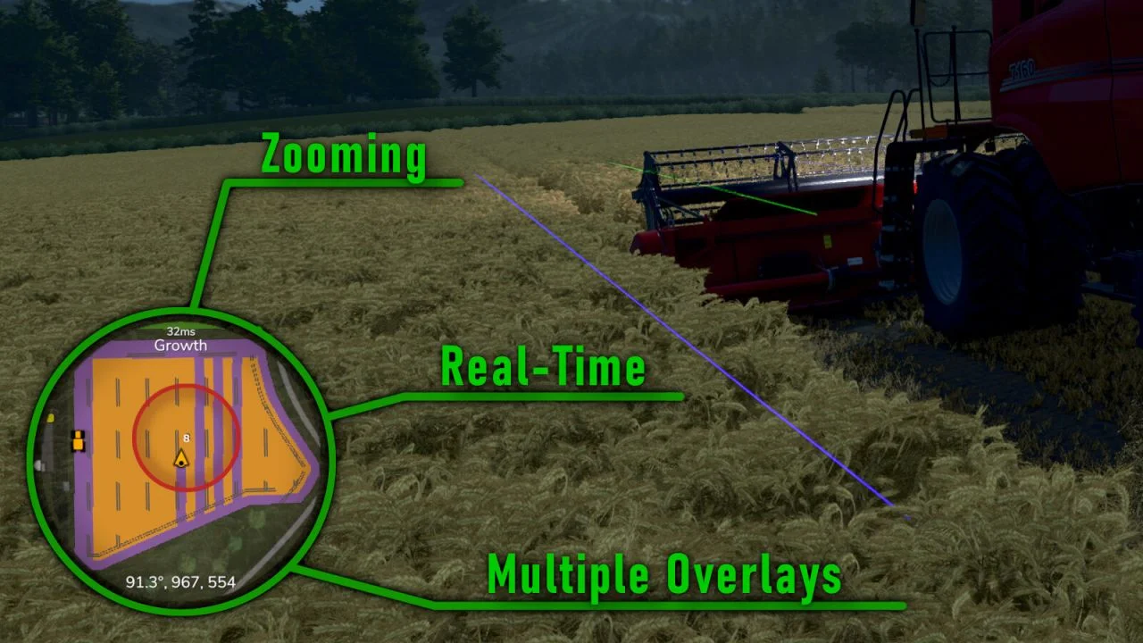 FS25 Minimap Plus V1.0 Other Mod