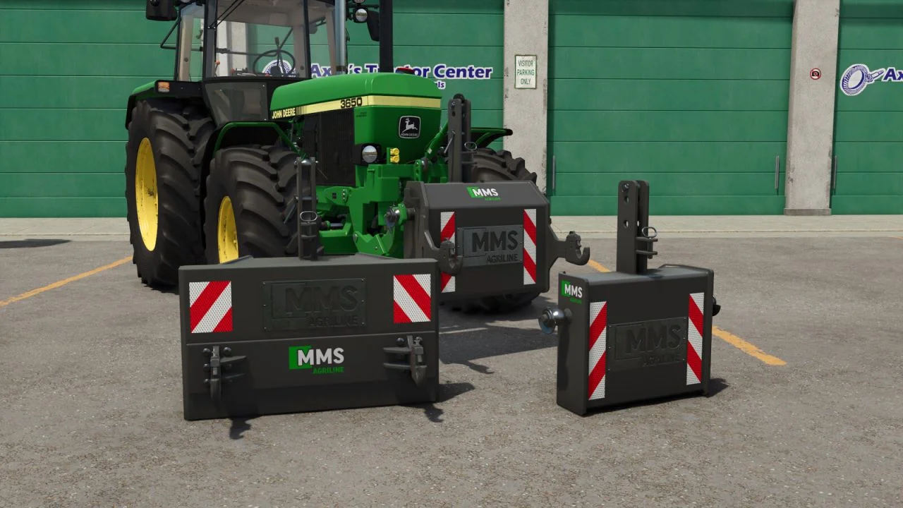 FS25 MMS Agriline Weight Pack V1.0 Other Mod FS25 Mod Free Download