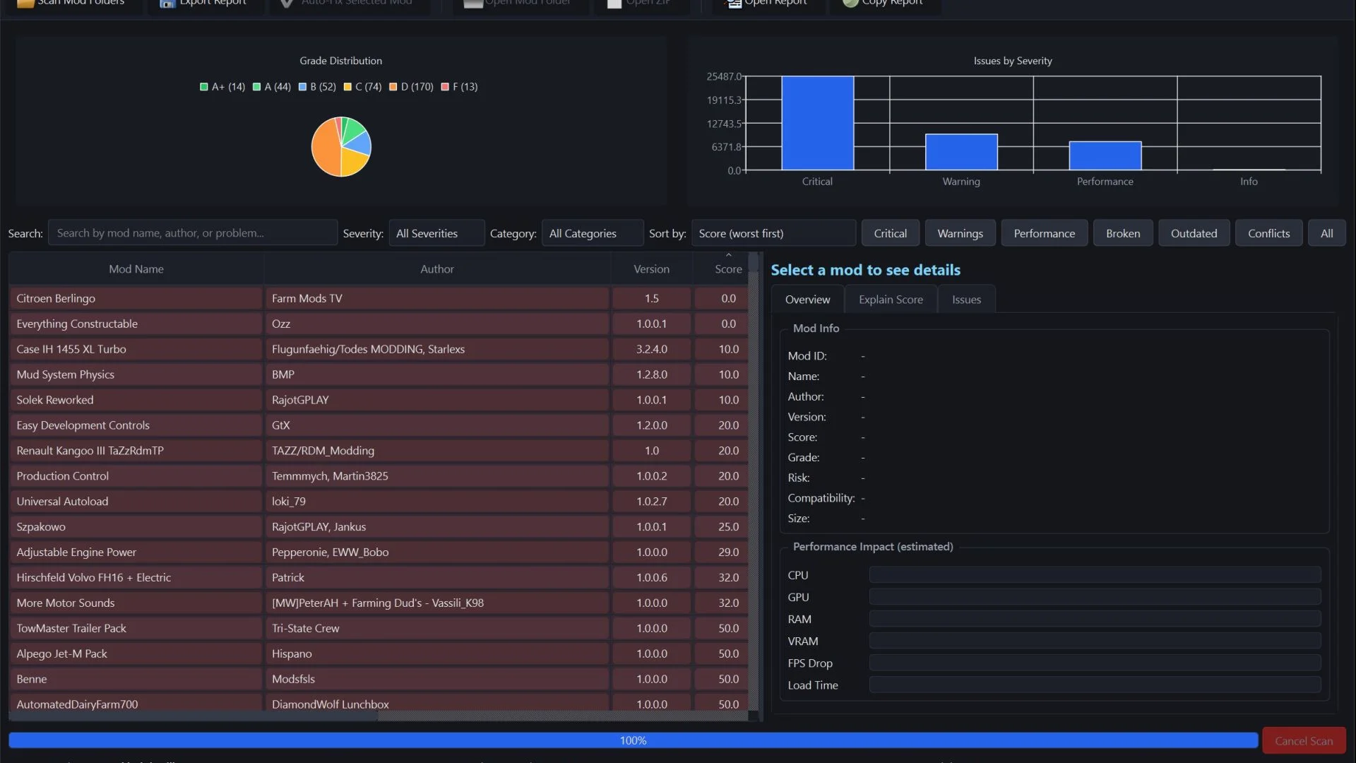 FS25 Mod Analyzer V1.0 Other Mod