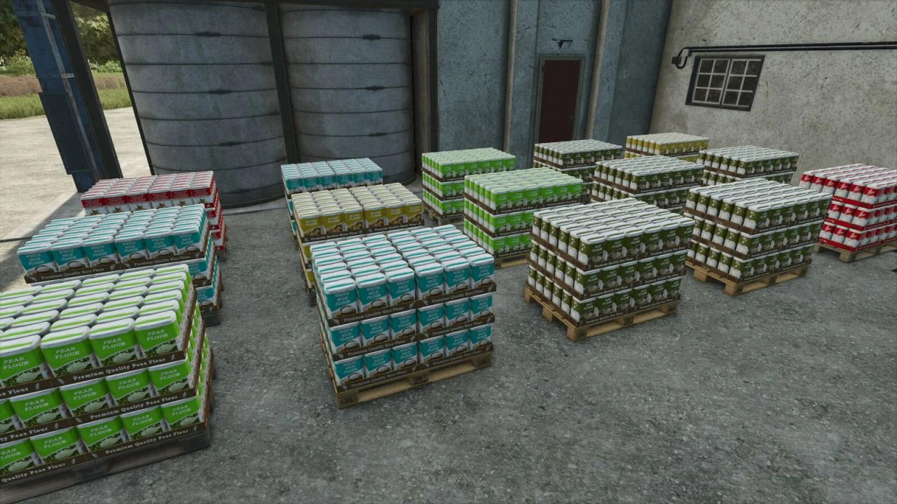 FS25 More Flours v1.0 Other Mod FS25 Mod Free Download