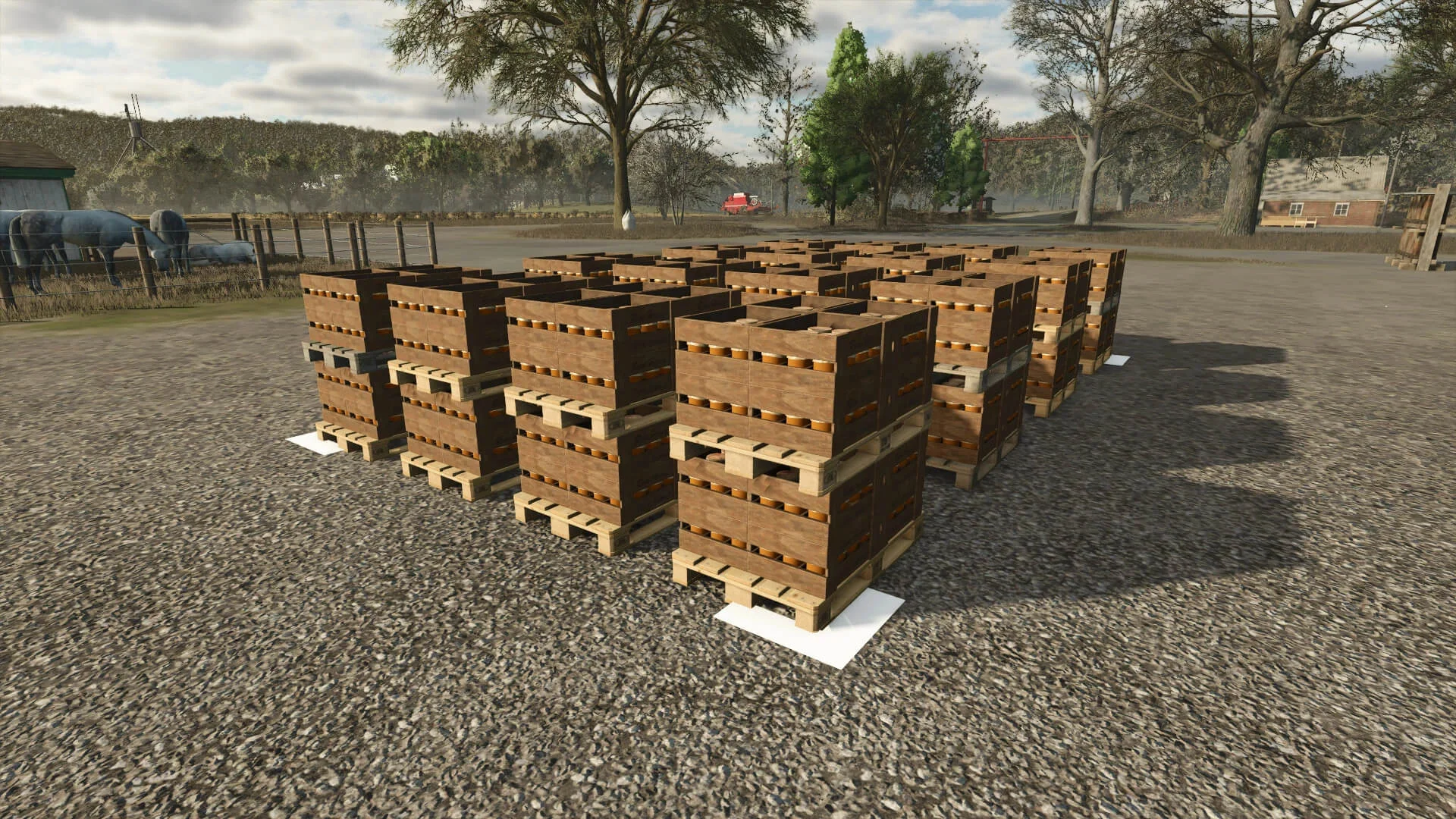 FS25 More Honey Pallet Place Options v1.0 Other Mod FS25 Mod Free Download