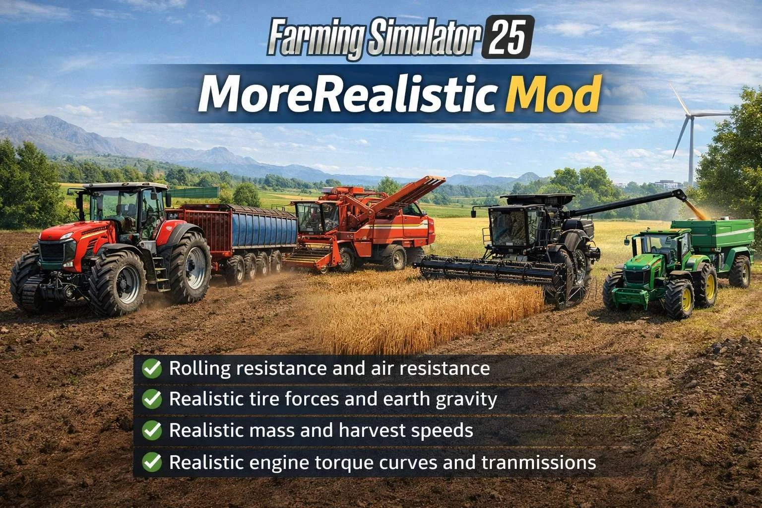 FS25 More Realistic V20260329 Other Mod
