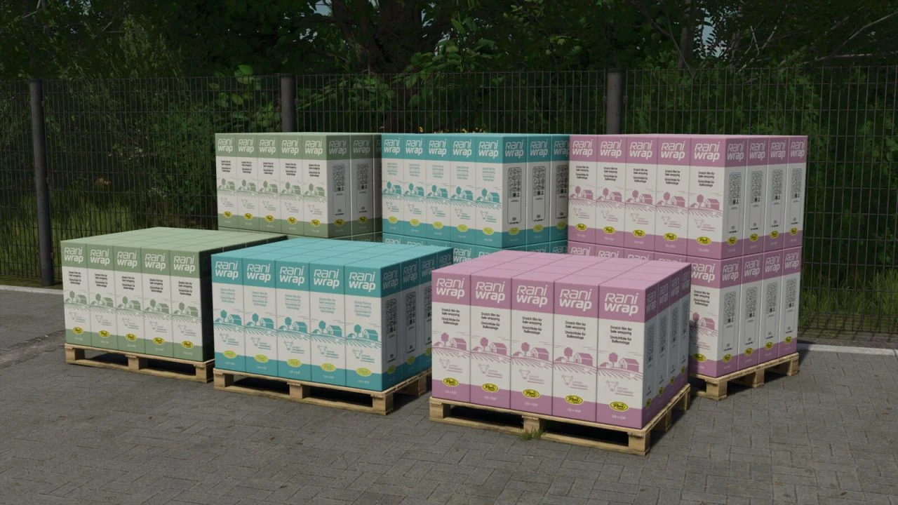 FS25 More Wrap Colors V1.0 Other Mod