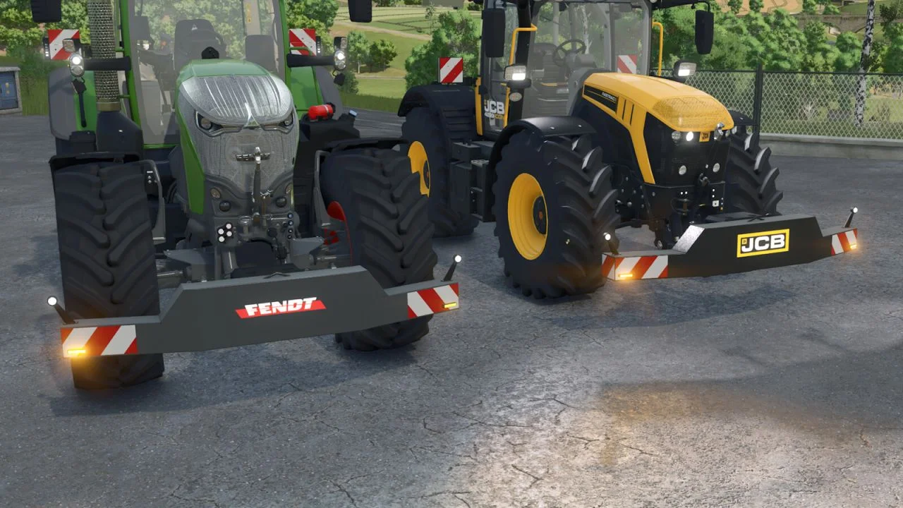 FS25 Multi-Brand Bumper Weight V1.0 Other Mod