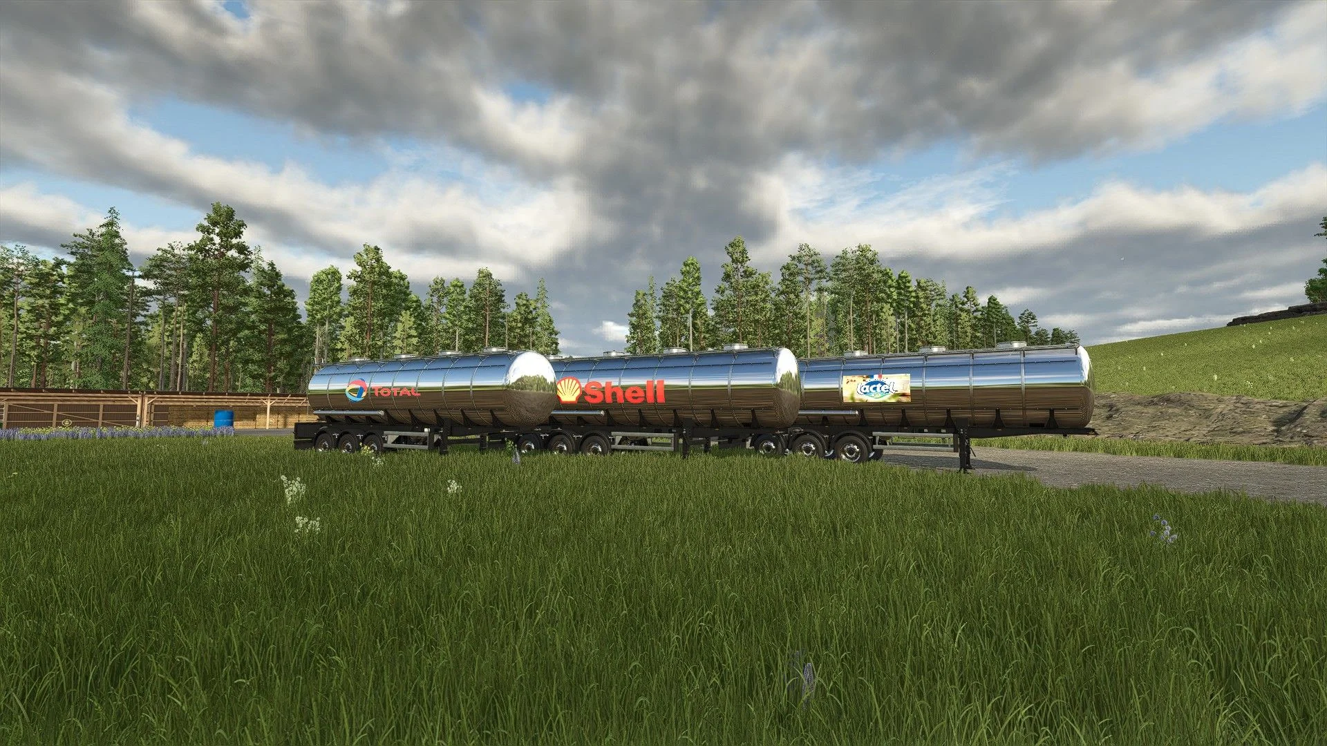FS25 Multifruit tank trailers V1.0.0.2 Other Mod