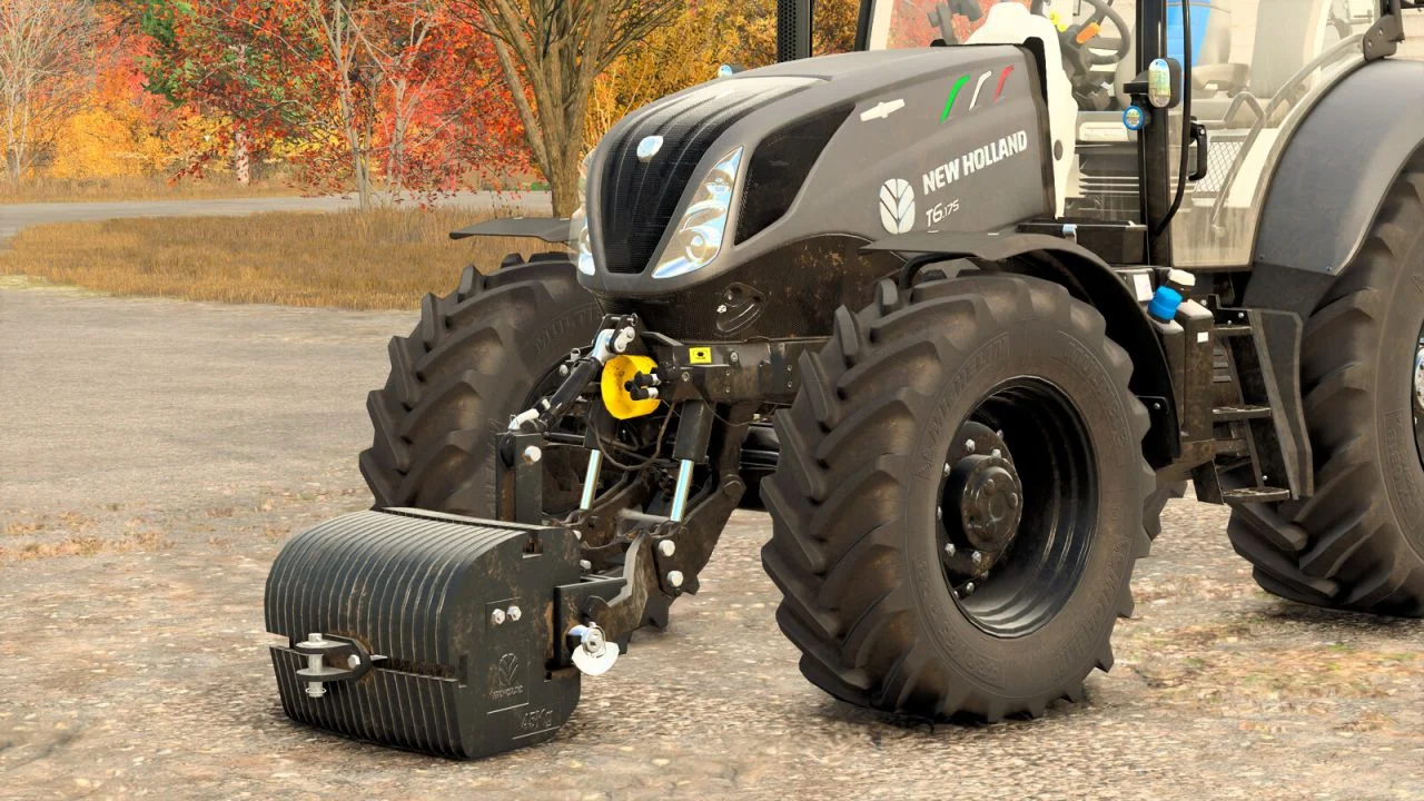 FS25 New Holland 850kg Weight V1.0 Other Mod FS25 Mod Free Download