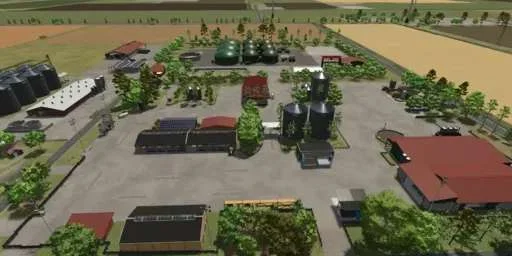 FS25 NF Marsch 4 Fach Mega Farm Savegame v1.1 Other Mod FS25 Mod Free Download