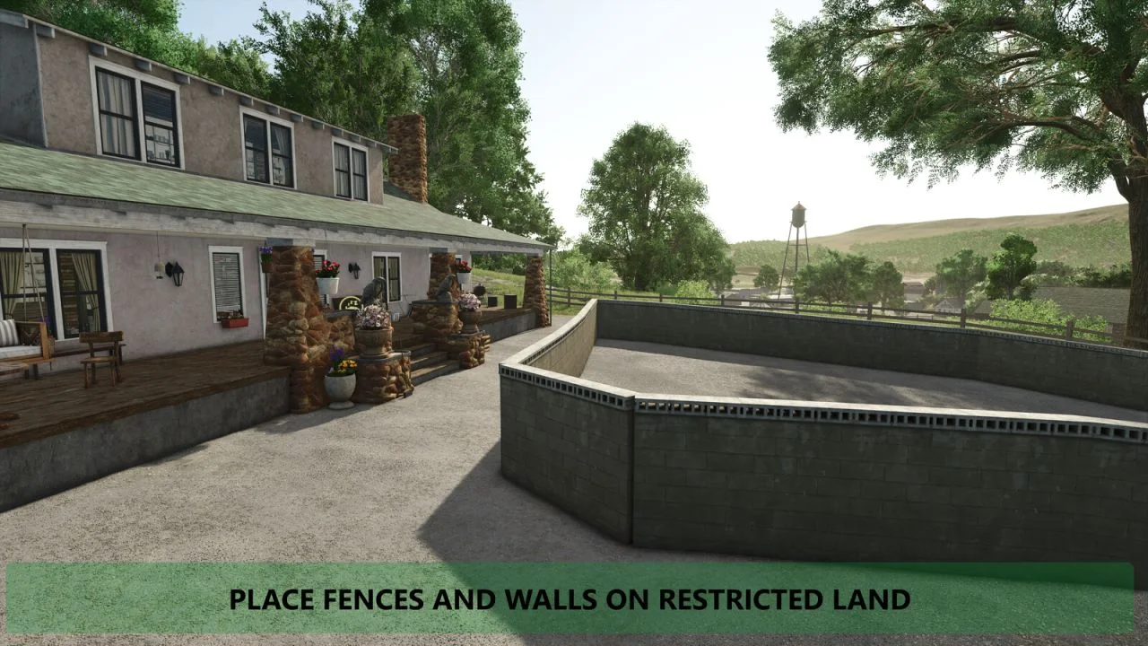 FS25 No Restricted Fences V1.0 Other Mod FS25 Mod Free Download